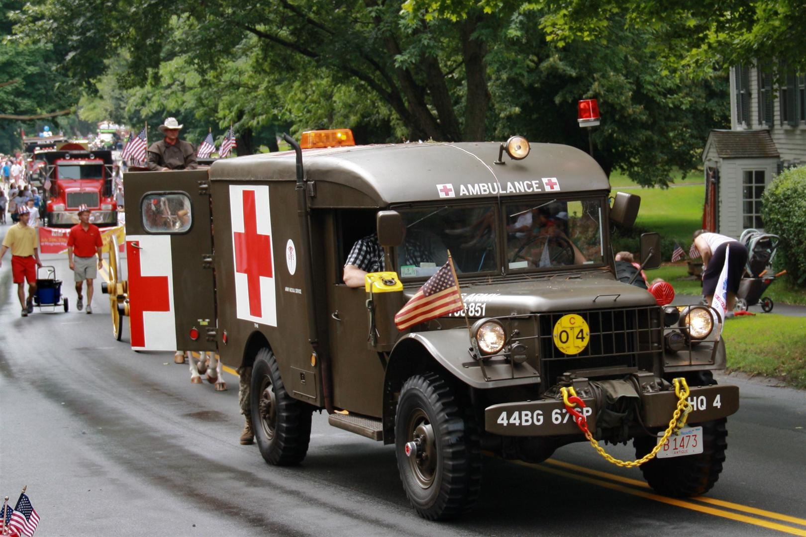 Vintage Army Ambulance